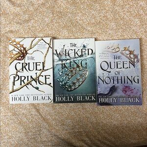 The Cruel Prince, The Wicked King & The Queen of Nothing by Holly Black Bundle